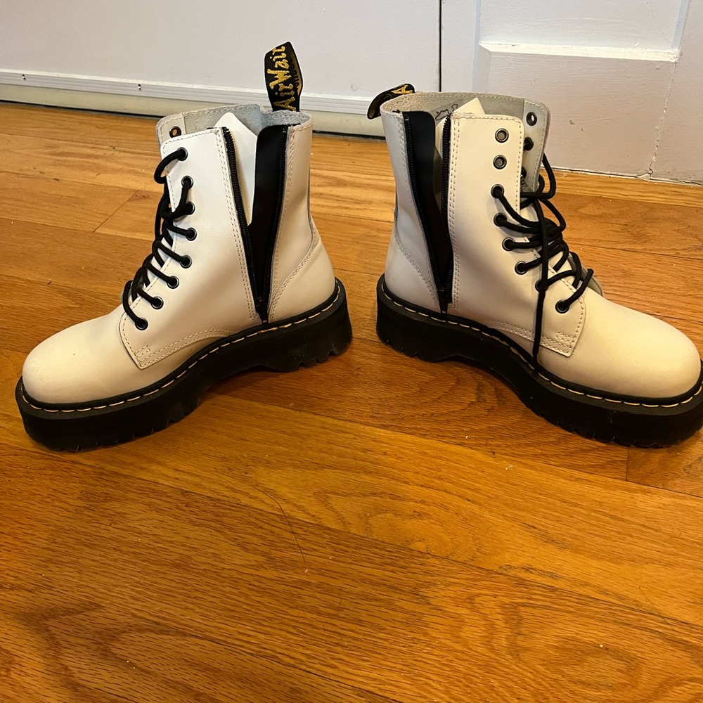 Dr. Martens White Jadon Boot